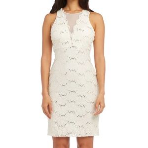 NWT Nightway Short Lace Cocktail Dress - Size 8